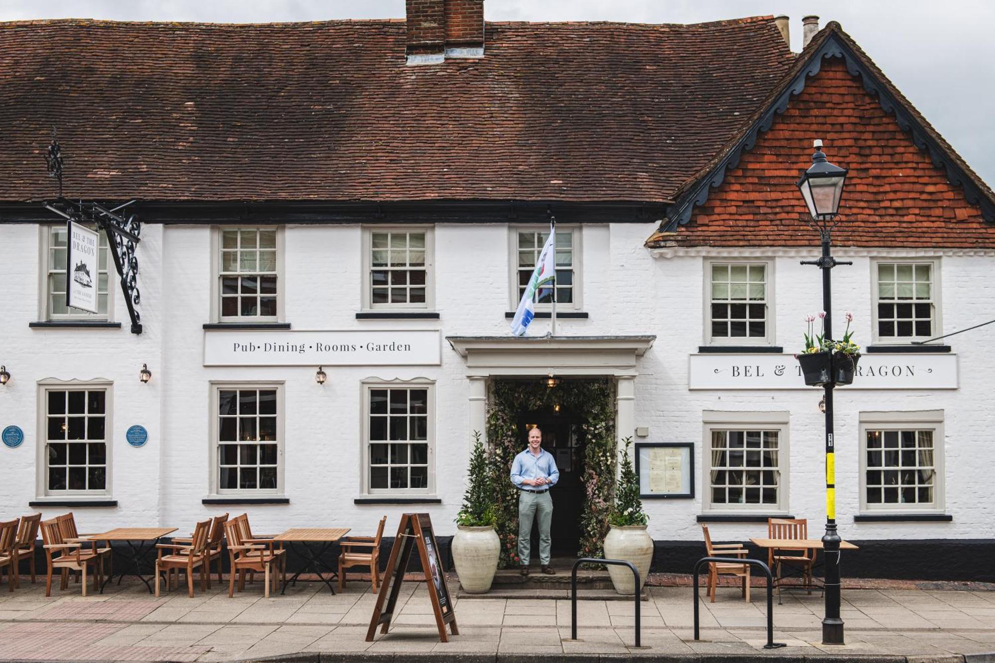 Bel And The Dragon-Odiham Hotel Luaran gambar
